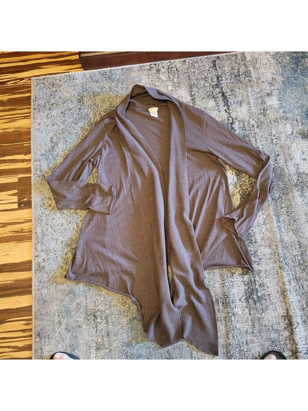 Maurices Brown Open Front Cardigan Size L
